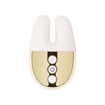 le WAND - Double Vibe - Mini vibrator (Wit)